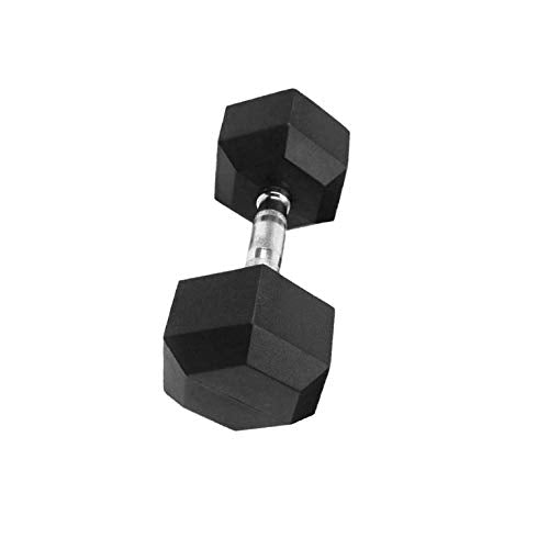 5 KG Hex Rubber Dumbbell for Strength Training