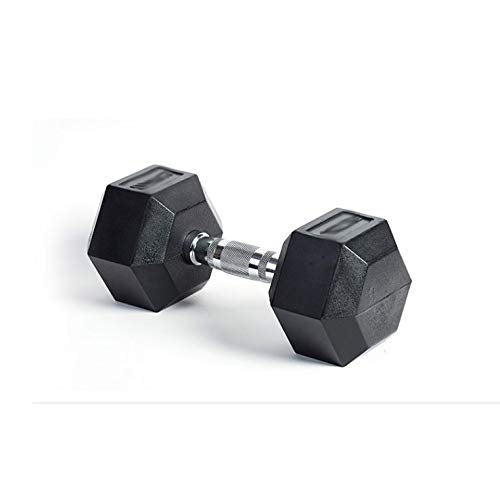 5 KG Hex Rubber Dumbbell for Strength Training