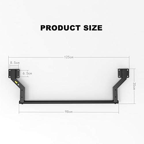 Wall-Mounted Pull-Up Bar with Swing Accessories