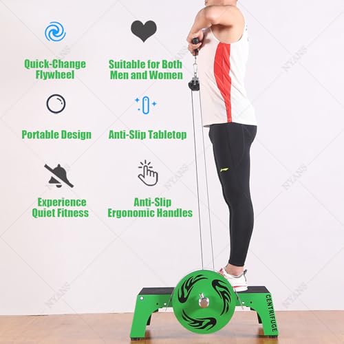 Flywheel Trainer for Full-Body Strength Training