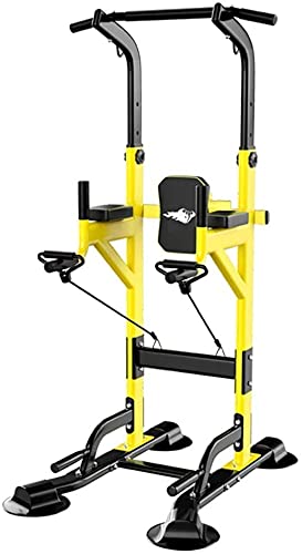 Adjustable Power Tower Pull-Up & Dip Station