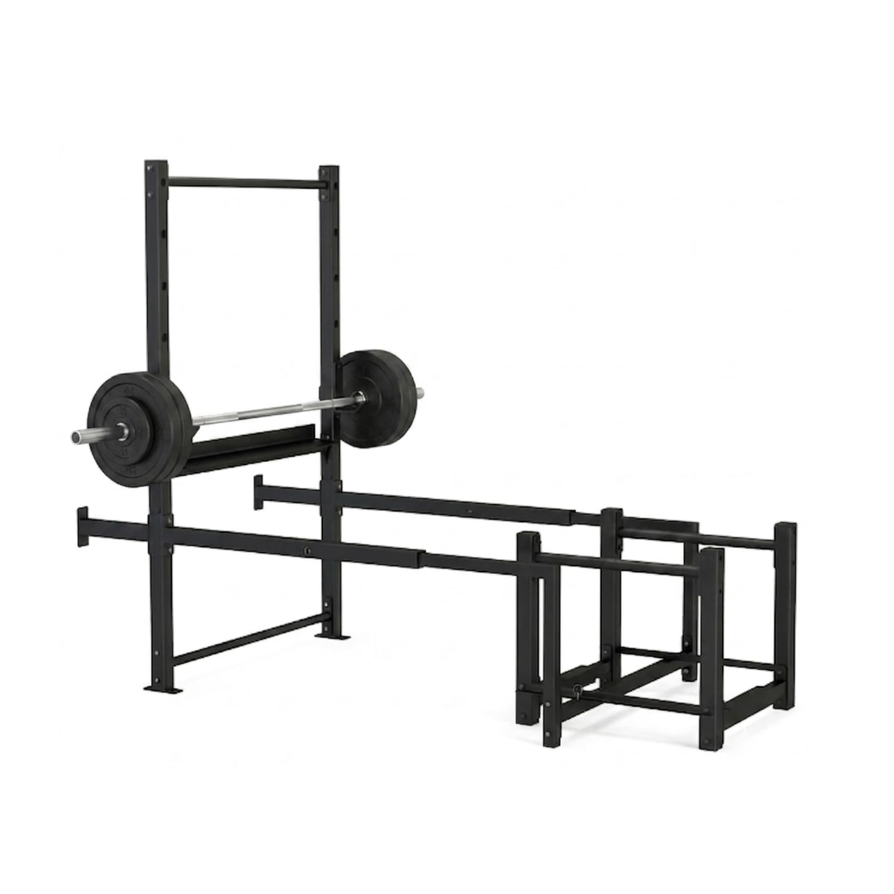 All-in-One Power Rack with Pull-Up & Dip Station