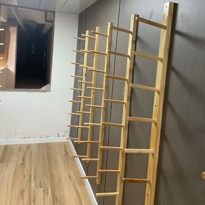 Wall-Mounted Yoga Mat & Foam Roller Rack