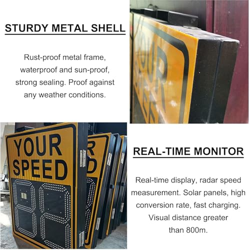 Solar LED Radar Speed Limit Sign