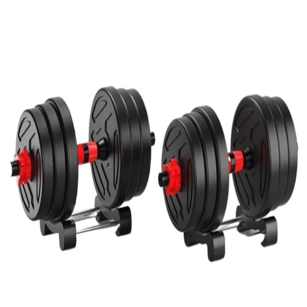 Adjustable Dumbbell & Barbell Set for Home Fitness