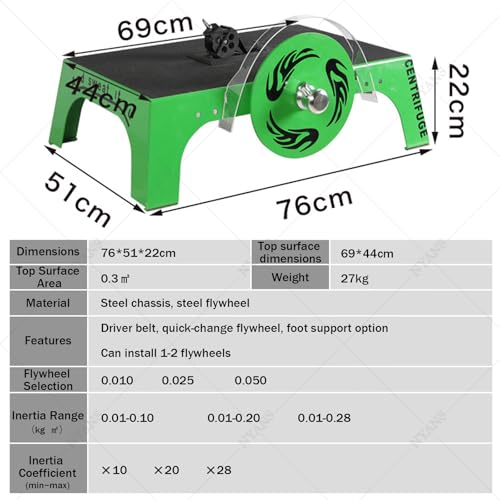 Flywheel Trainer for Full-Body Strength Training