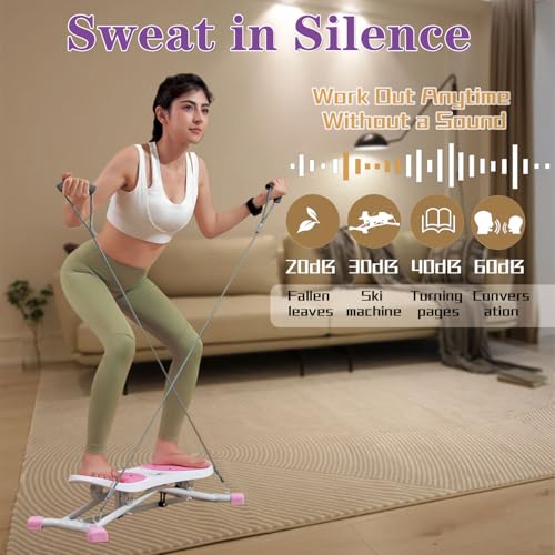 Balance Board with Resistance Bands & LCD Monitor