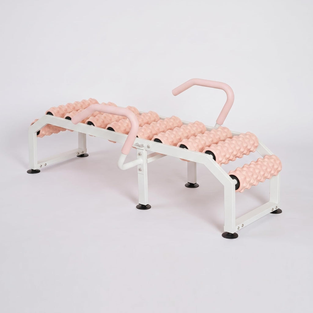 Lumbar Back Stretcher with Foam Rollers