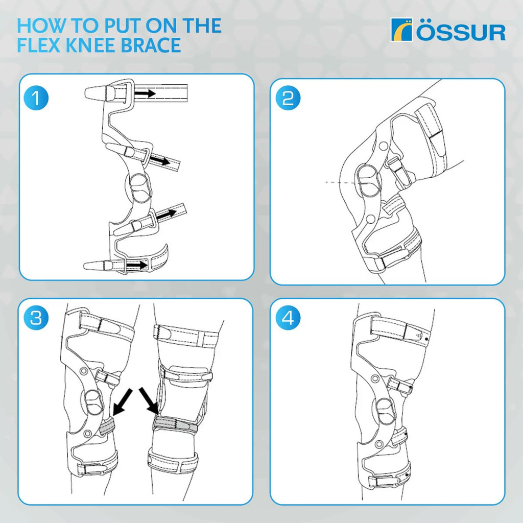 Carbon Fiber Knee Brace with Adjustable Hinges