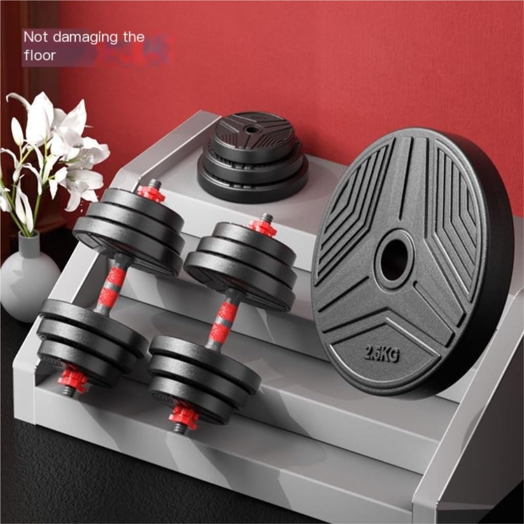 Adjustable Dumbbell & Barbell Set for Home Fitness