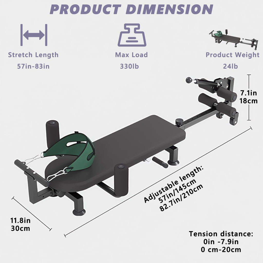 Adjustable Full-Body Stretching & Traction Machine