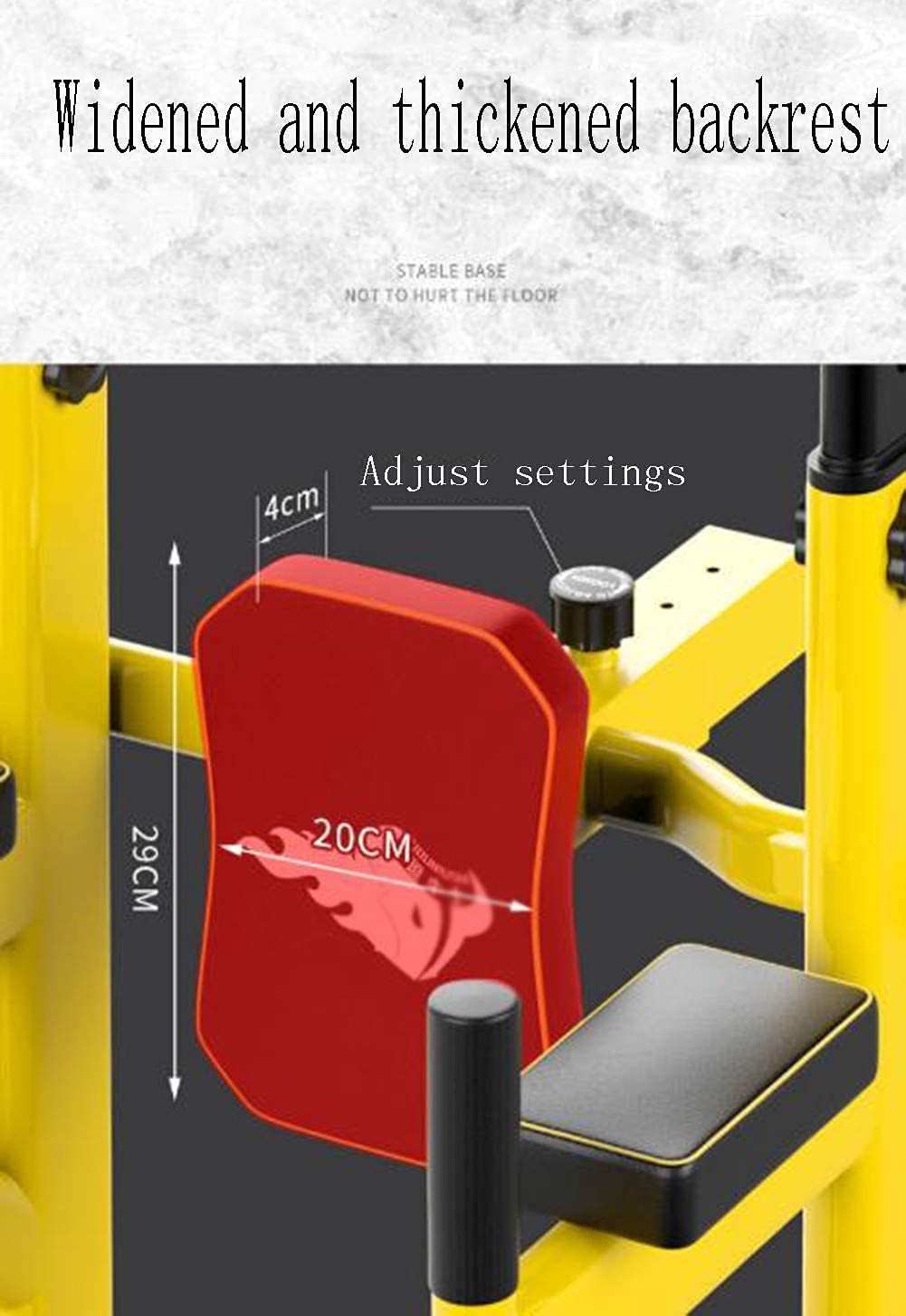 Adjustable Power Tower Pull-Up & Dip Station