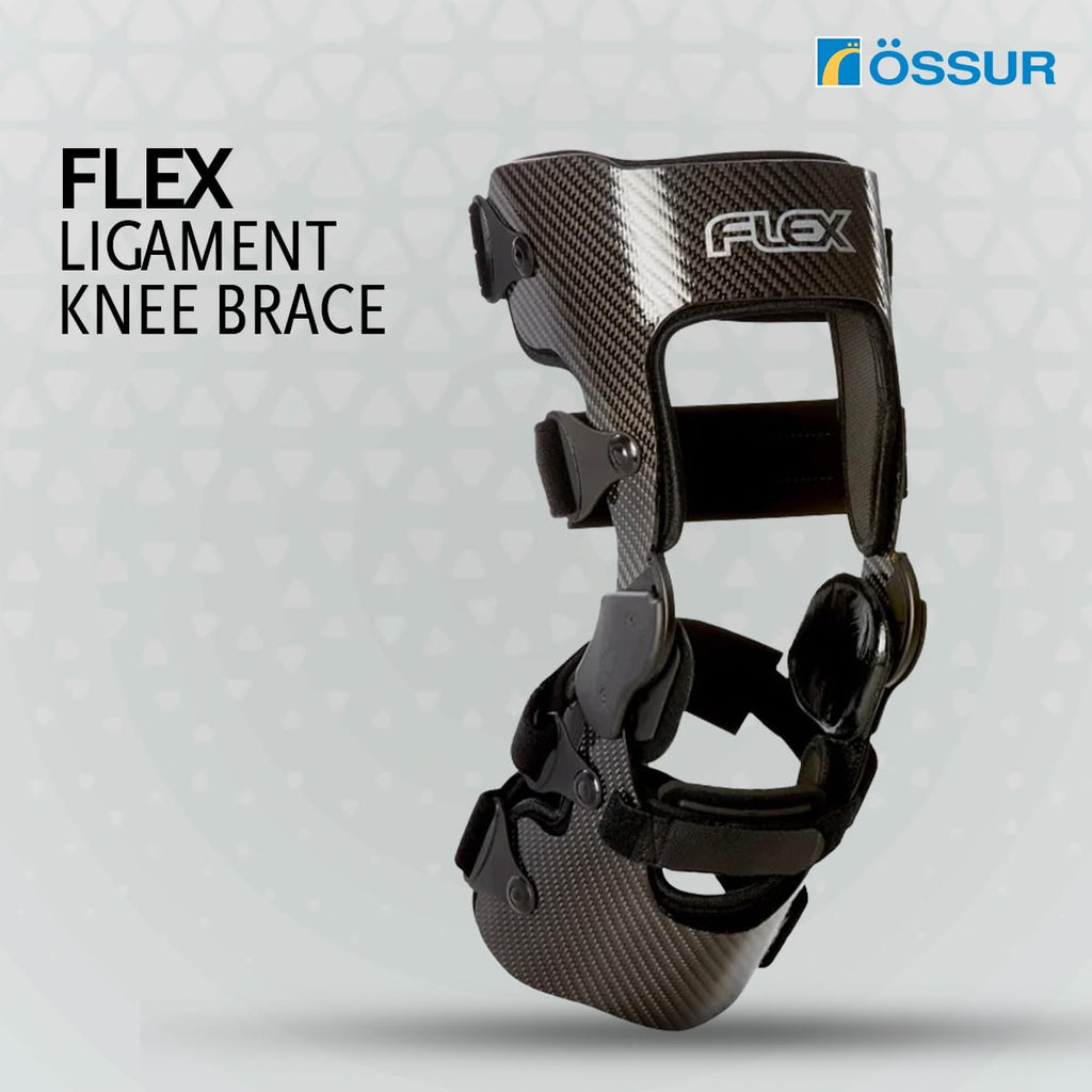 Carbon Fiber Knee Brace with Adjustable Hinges