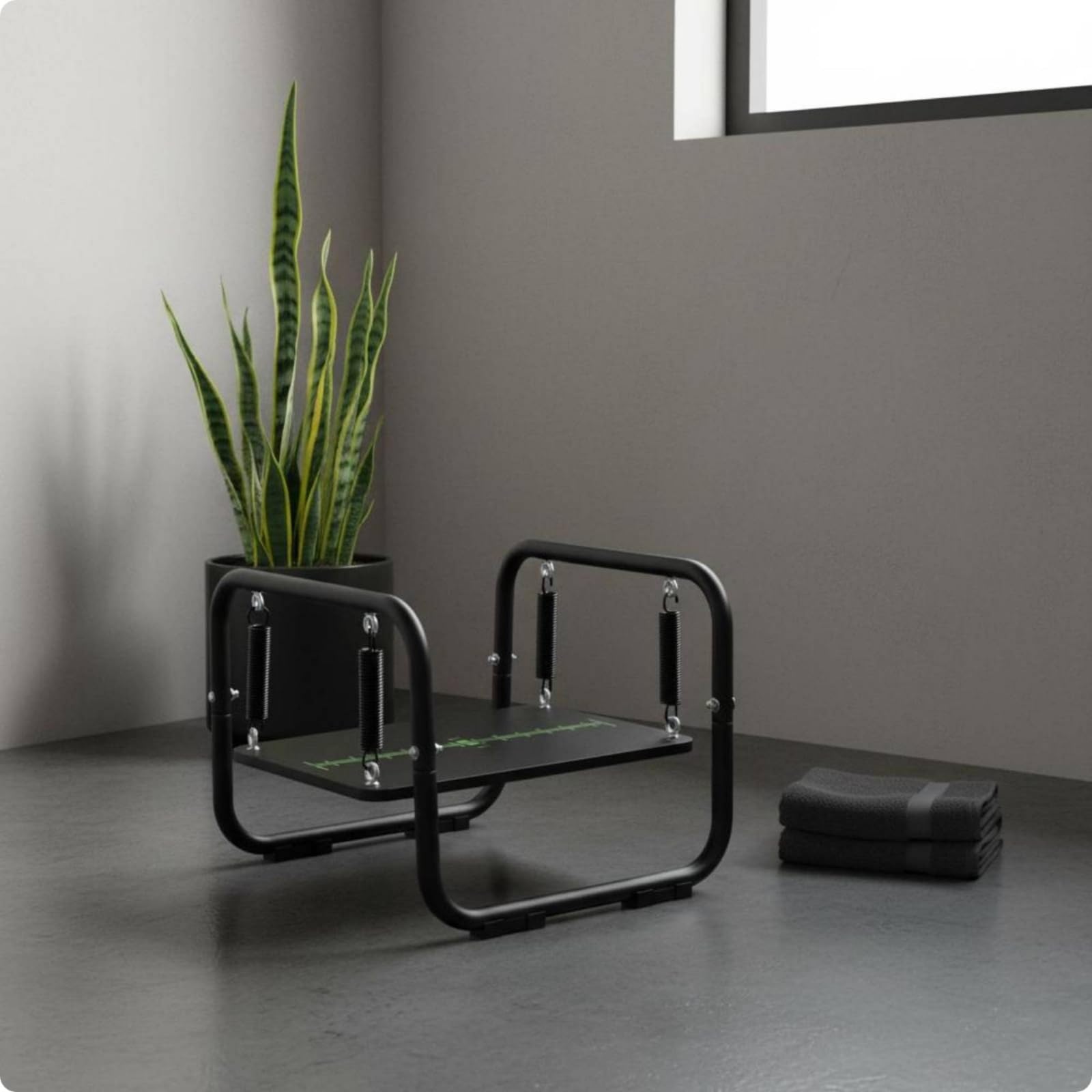 Anti-Slip Balance Training Board with Spring Support