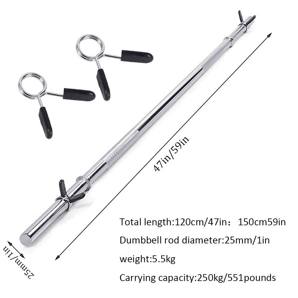 25 MM Dumbbell Bar Handle for Weight Training