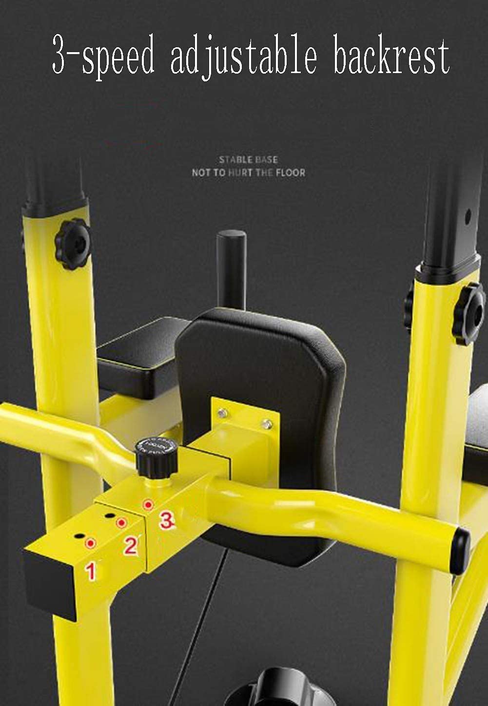 Adjustable Power Tower Pull-Up & Dip Station
