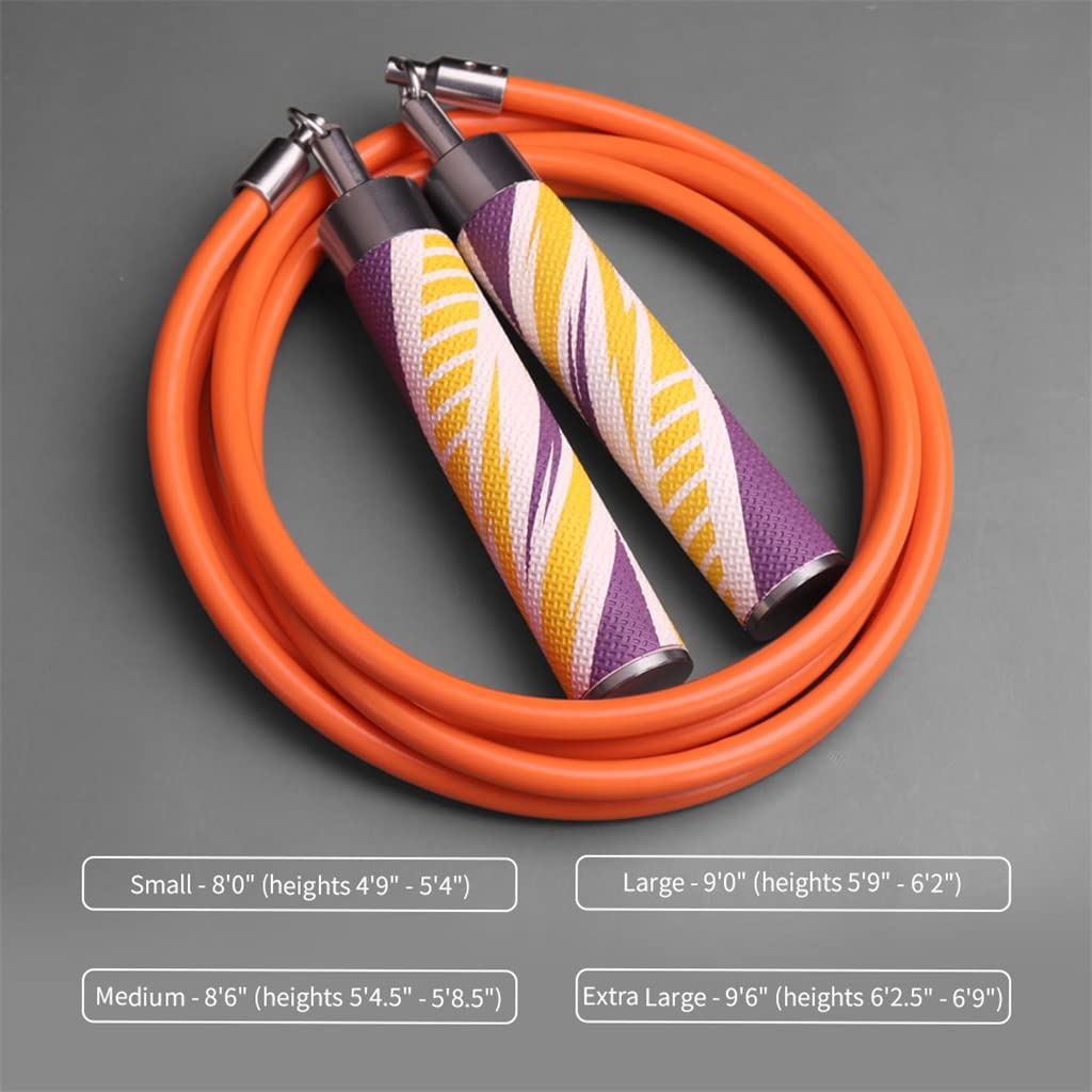 Adjustable Weighted Jump Rope with Ball Bearings
