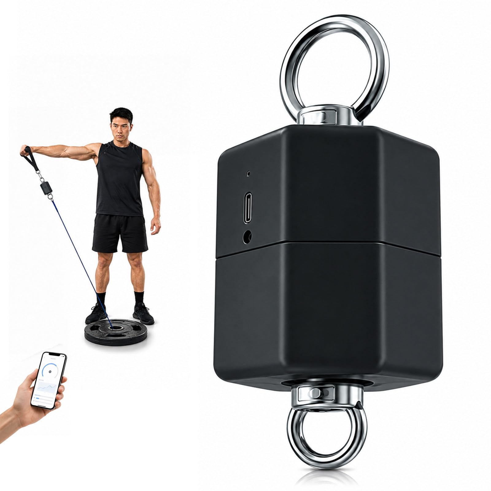 500 KG Portable Isometric Strength Tester