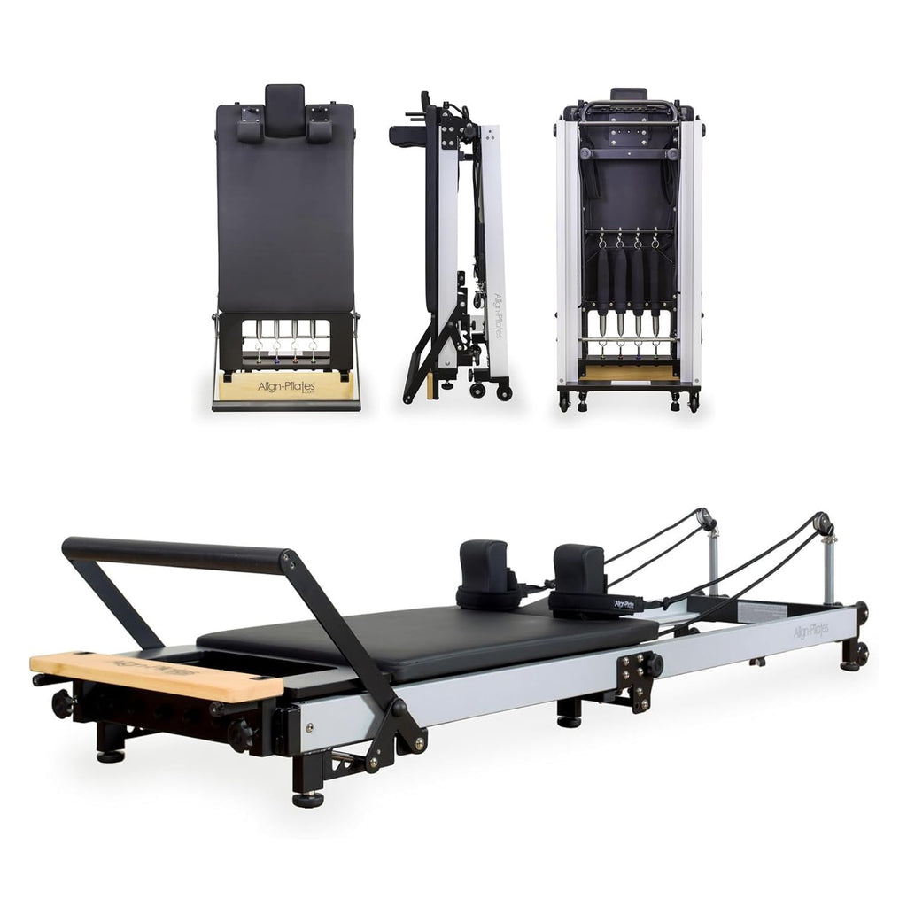 Align-Pilates F3 Folding Pilates Reformer | Home Fitness Equipment