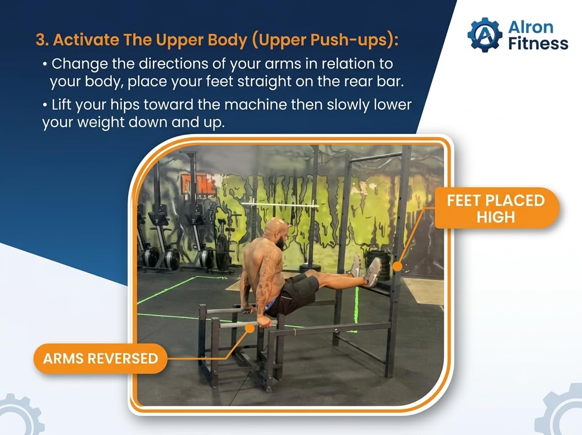 All-in-One Power Rack with Pull-Up & Dip Station