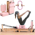 Foldable Oak Wood Pilates Reformer
