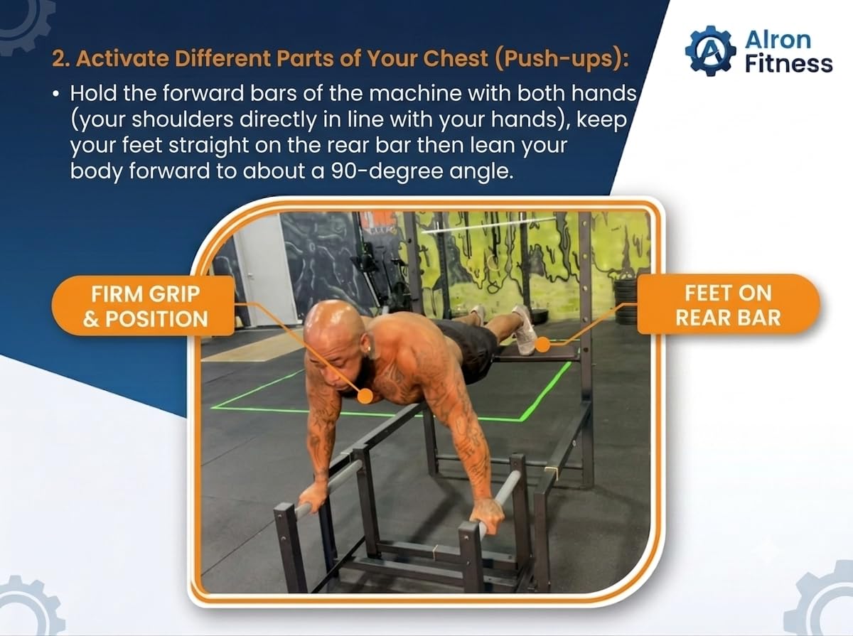 All-in-One Power Rack with Pull-Up & Dip Station