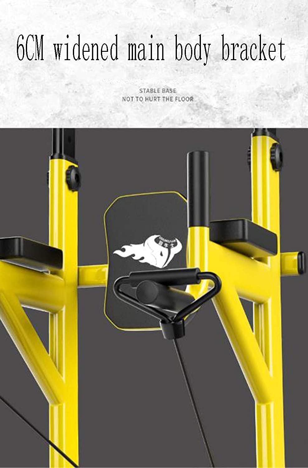 Adjustable Power Tower Pull-Up & Dip Station