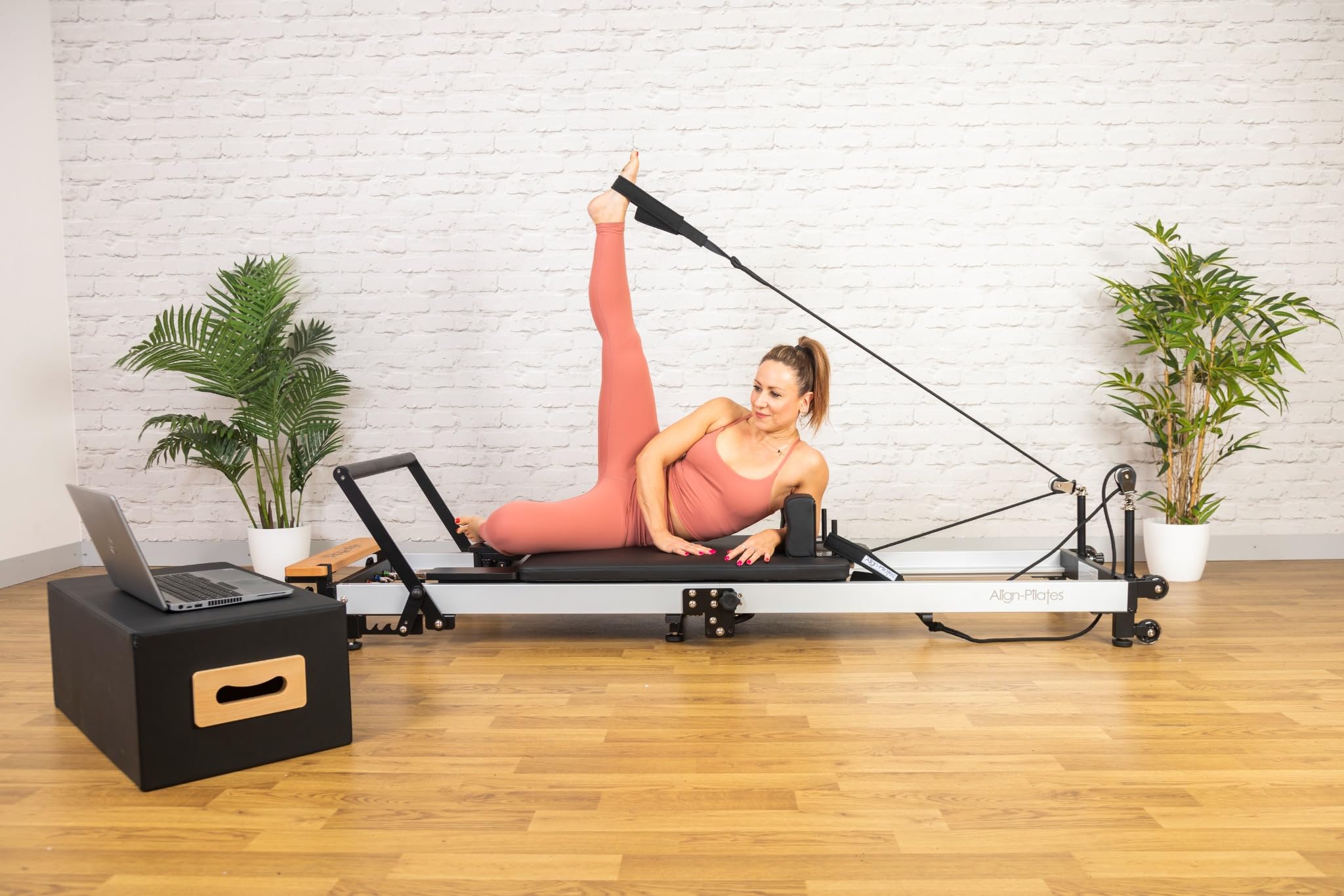 Align-Pilates F3 Folding Pilates Reformer | Home Fitness Equipment