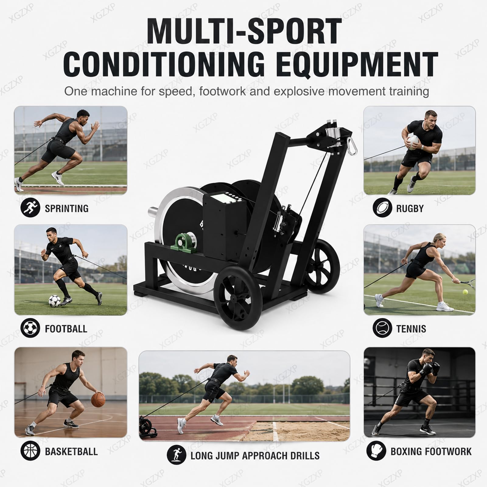 50M Resistance Trainer for Speed & Endurance