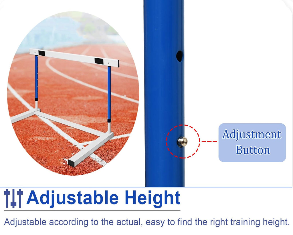 Adjustable Metal Hurdles for Speed & Agility Training