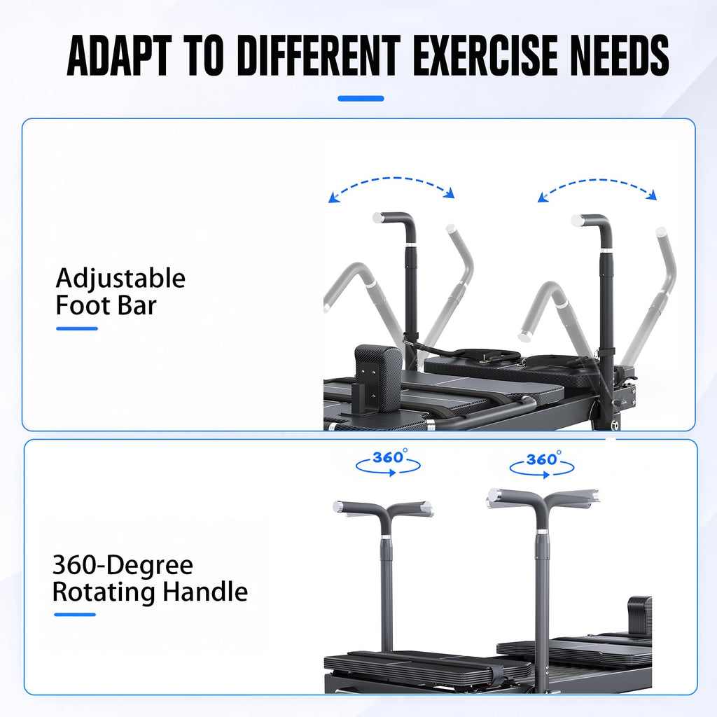 Pilates Reformer with Spring Resistance