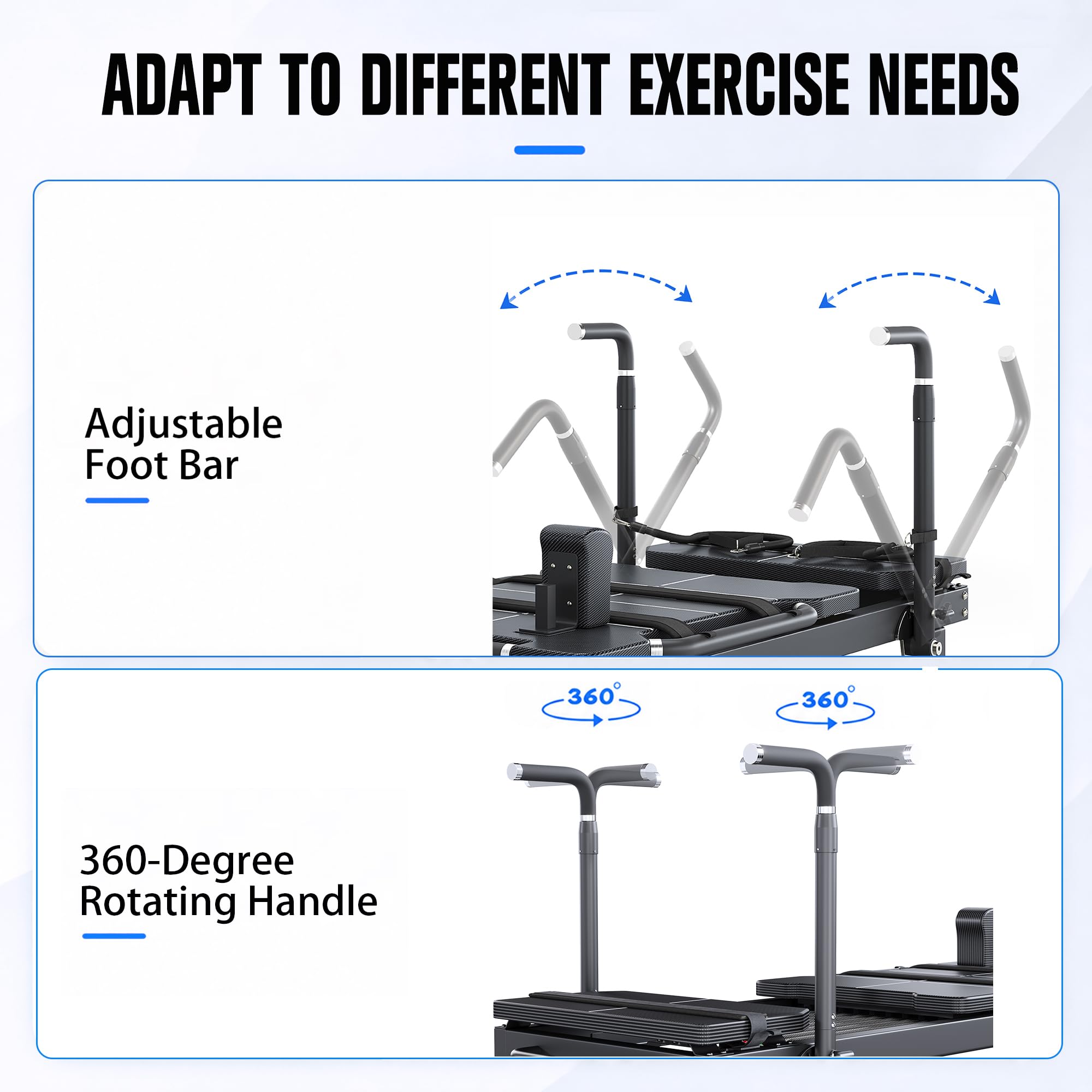 Pilates Reformer with Spring Resistance