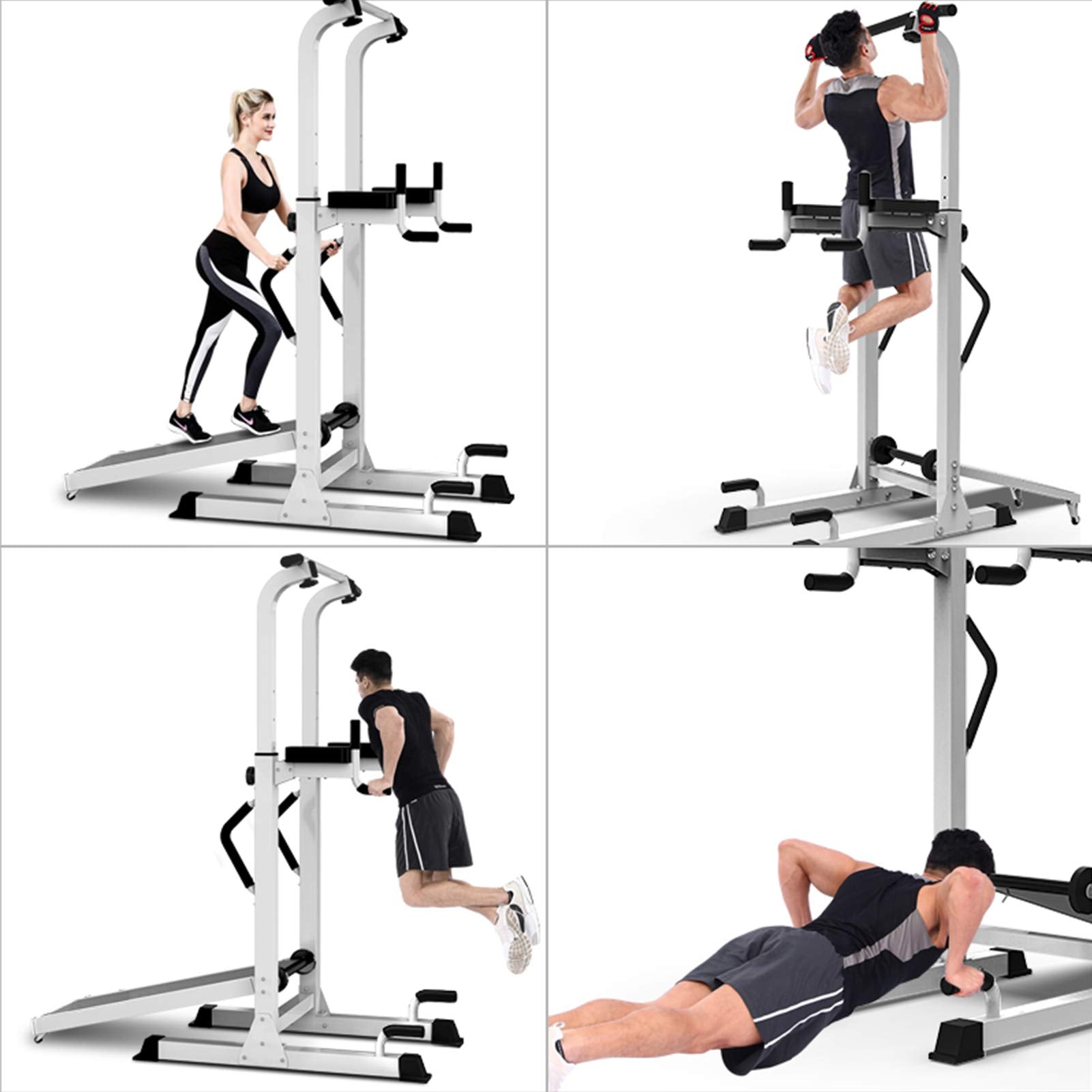 300 KG Adjustable Pull-Up & Dip Station