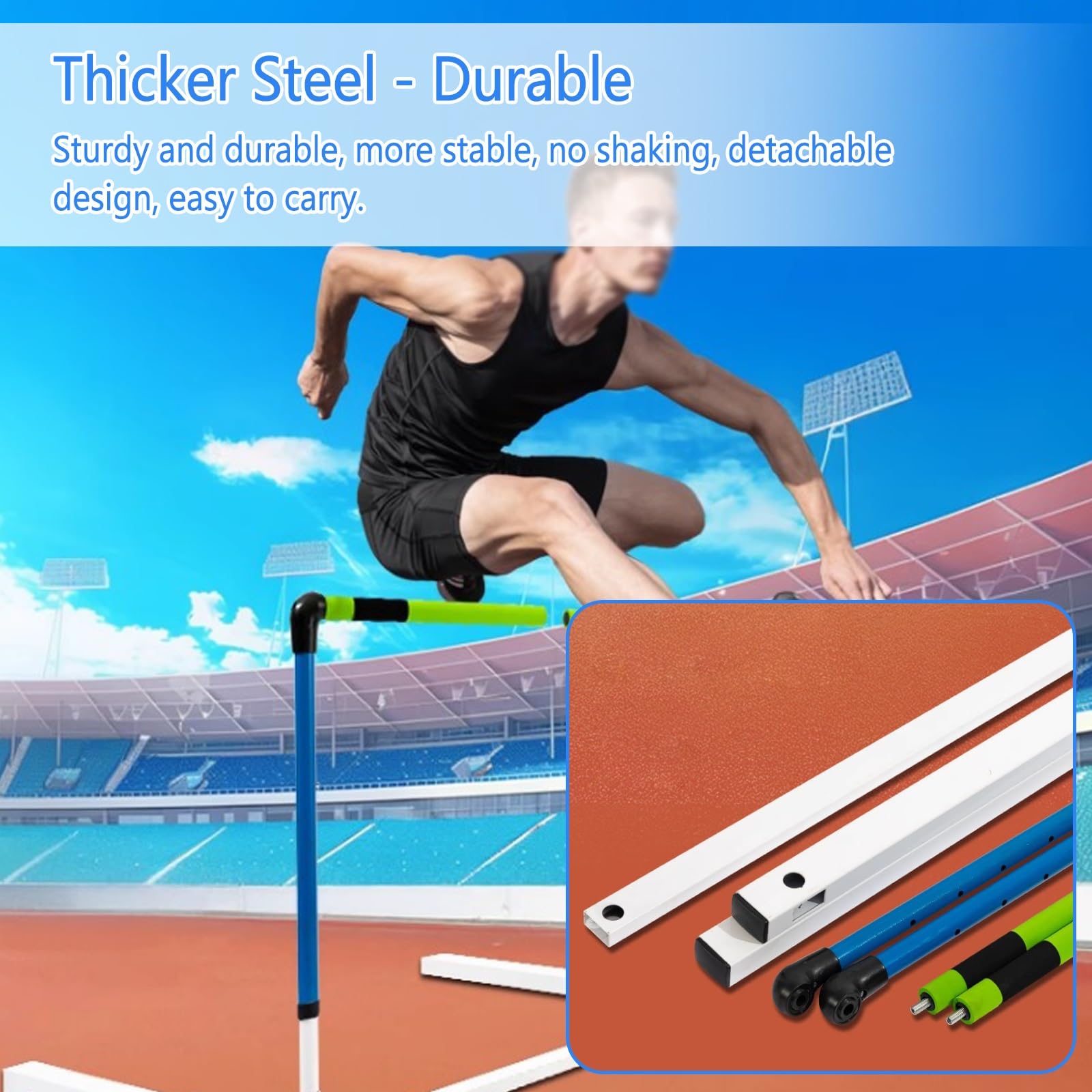 Adjustable Speed & Agility Training Hurdles