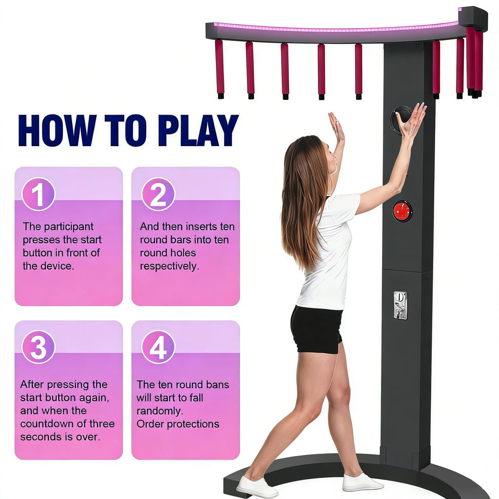 Electric Reflex Training Stick Game