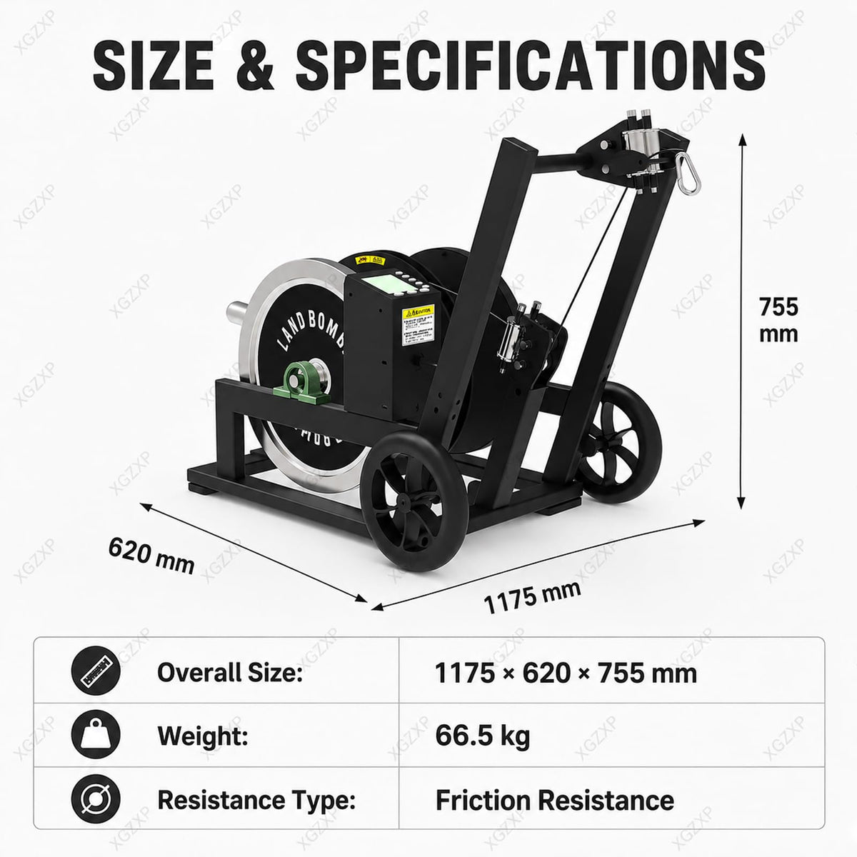 50M Resistance Trainer for Speed & Endurance