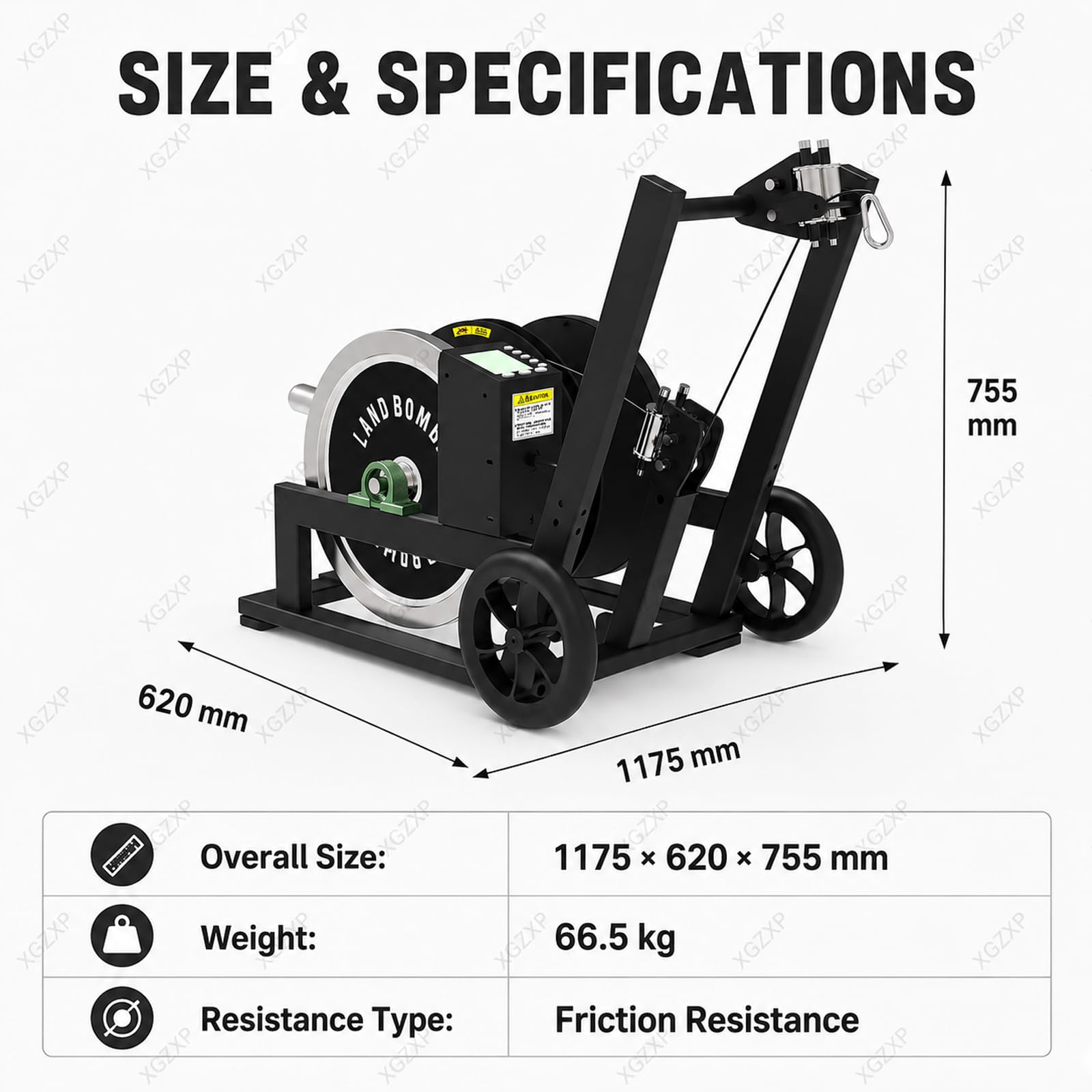 50M Resistance Trainer for Speed & Endurance