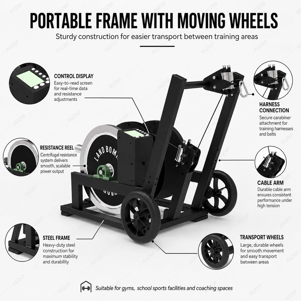 50M Resistance Trainer for Speed & Endurance
