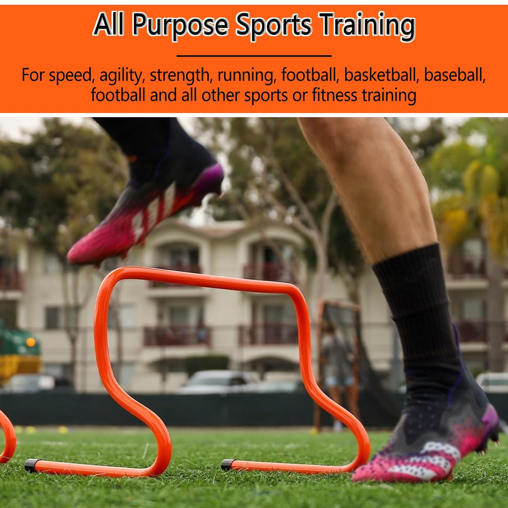 Agility Training Hurdles for Indoor & Outdoor Use