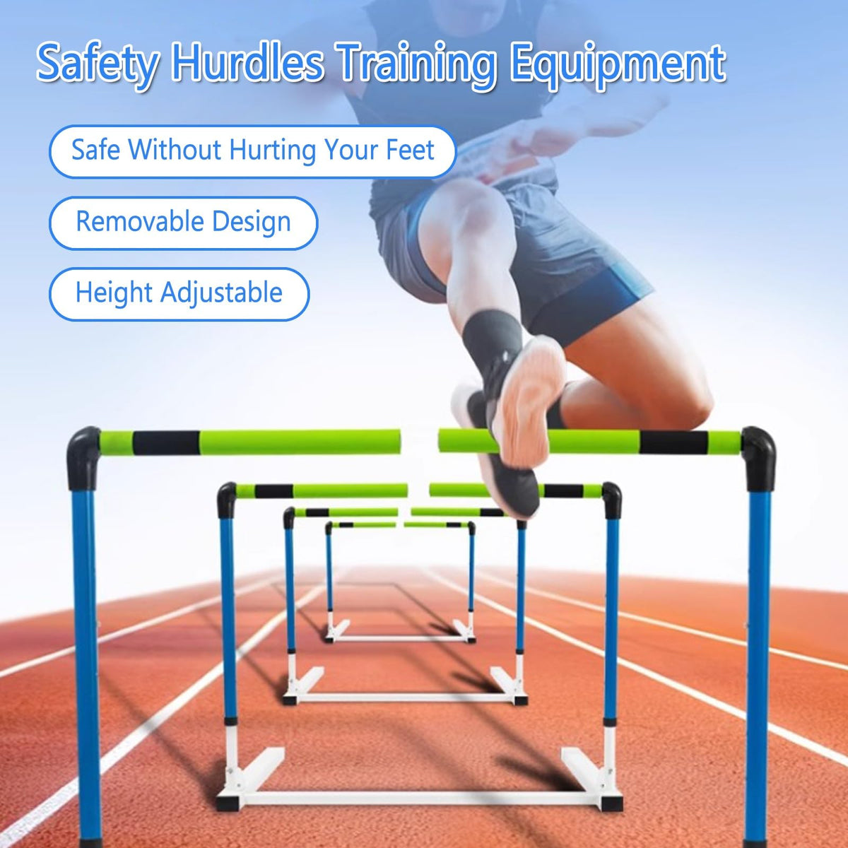 Adjustable Speed & Agility Training Hurdles