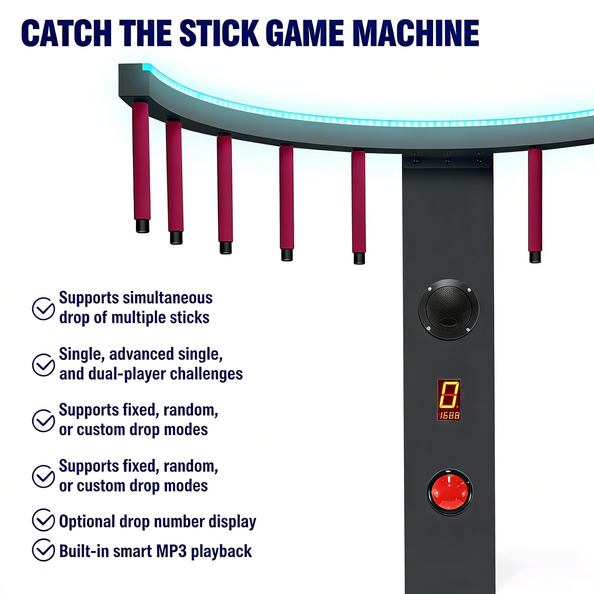Electric Reflex Training Stick Game