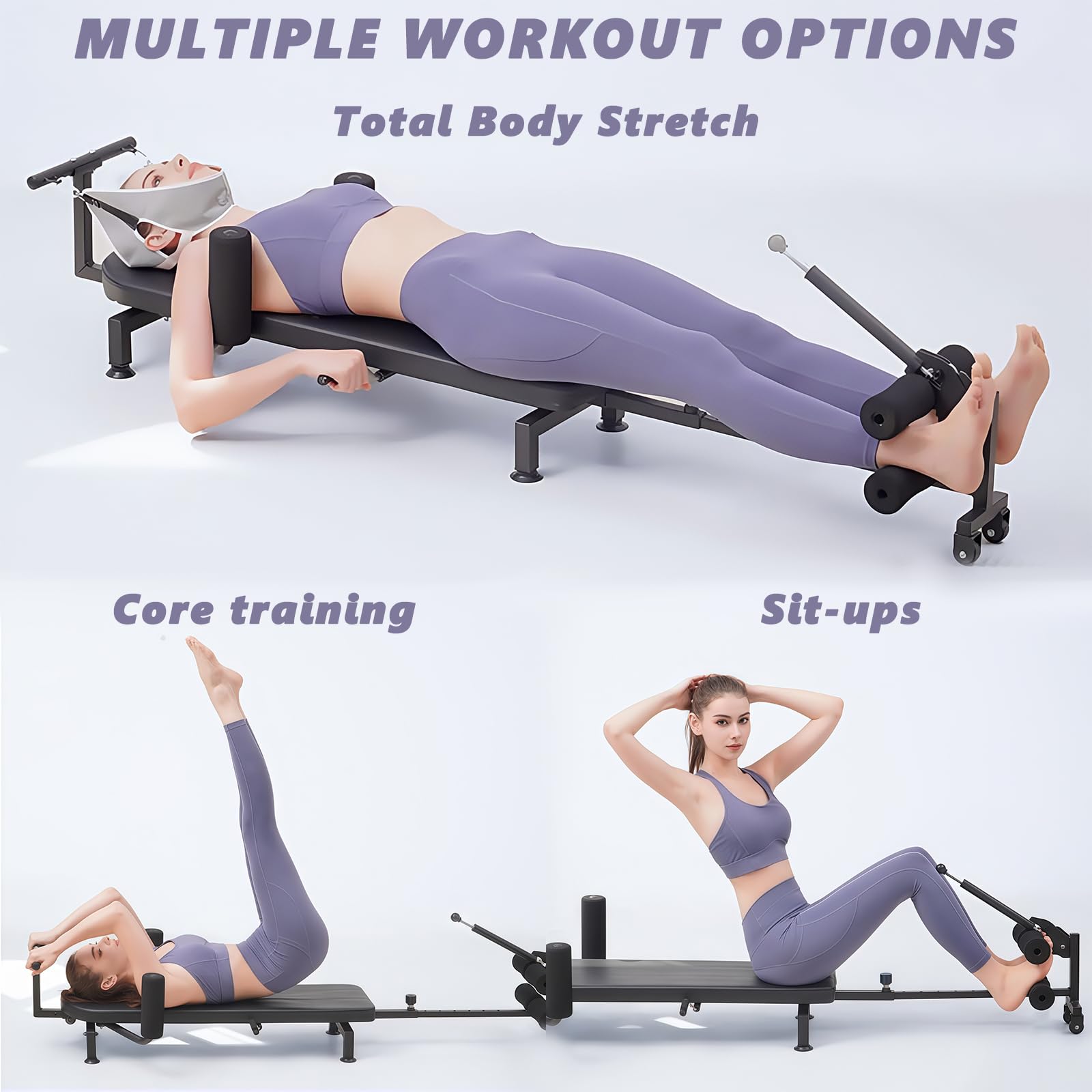 Adjustable Full-Body Stretching & Traction Machine