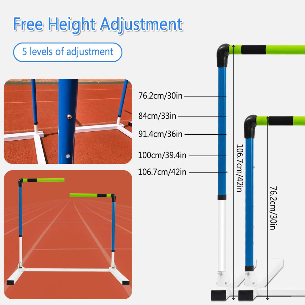 Adjustable Speed & Agility Training Hurdles