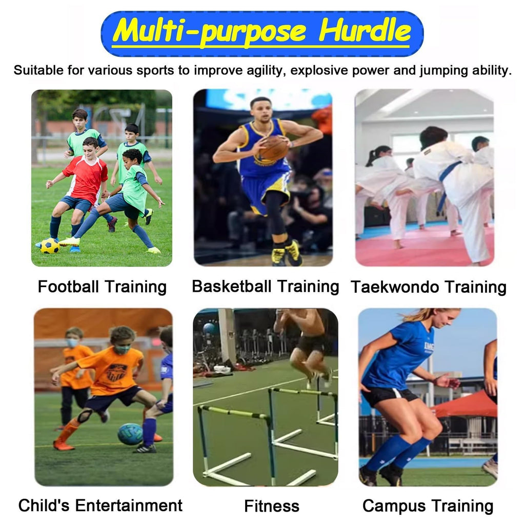 Adjustable Agility Training Hurdle
