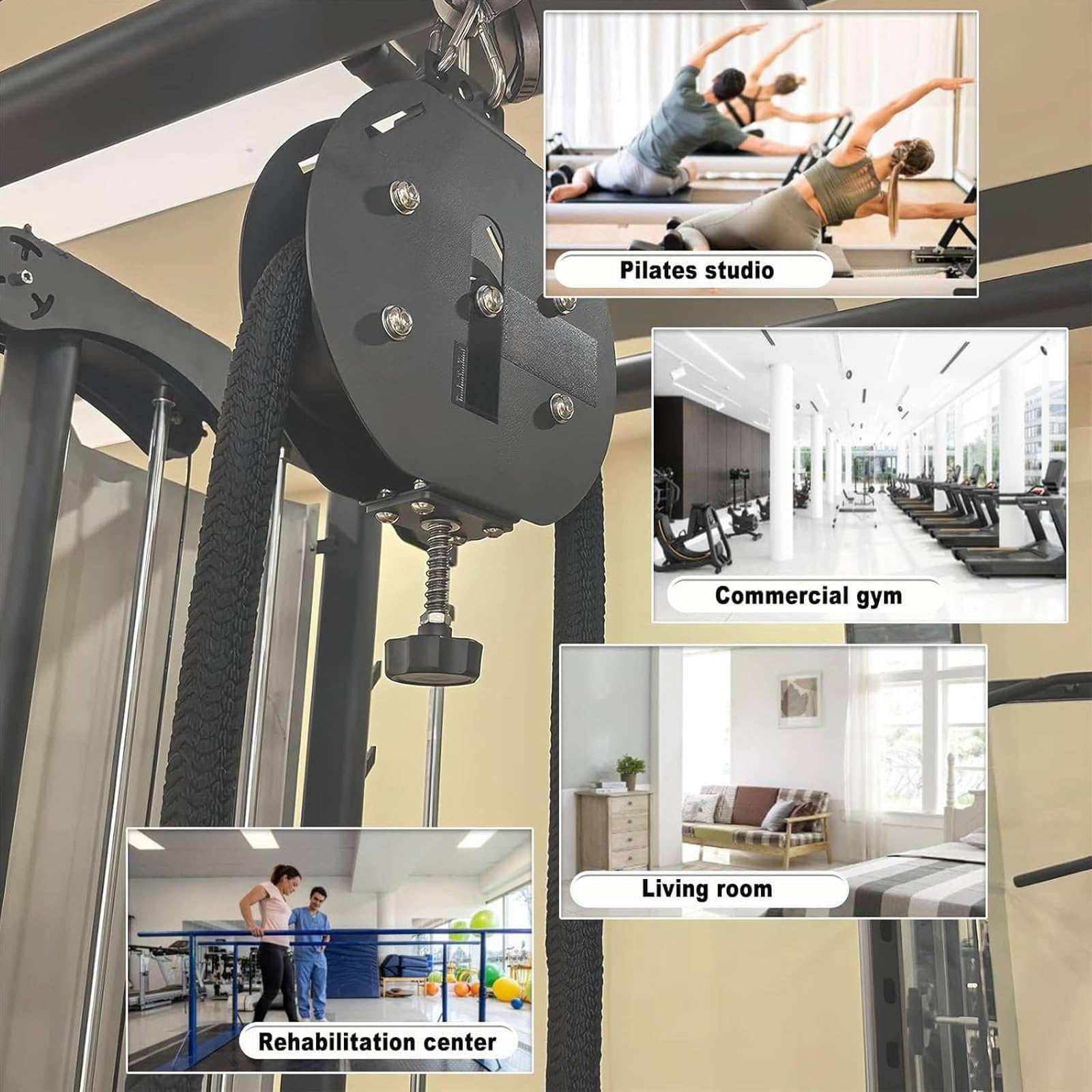 Adjustable Endless Rope Trainer for Home Gym
