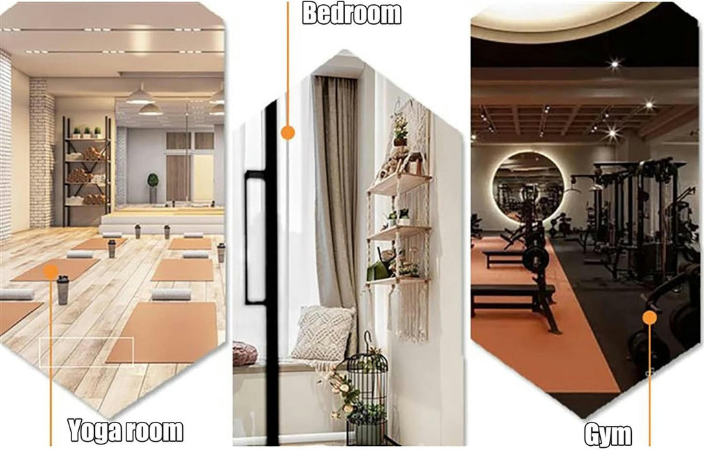 125 CM Wall-Mounted Metal Yoga Mat Rack