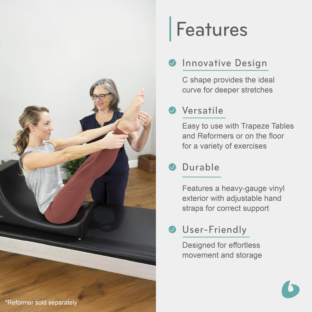 C-Shaper Pilates Teaching Tool, Ab Exercise Accessory for Studio