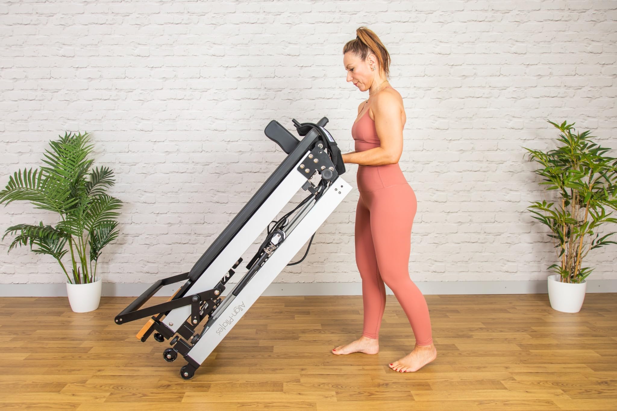 Align-Pilates F3 Folding Pilates Reformer | Home Fitness Equipment