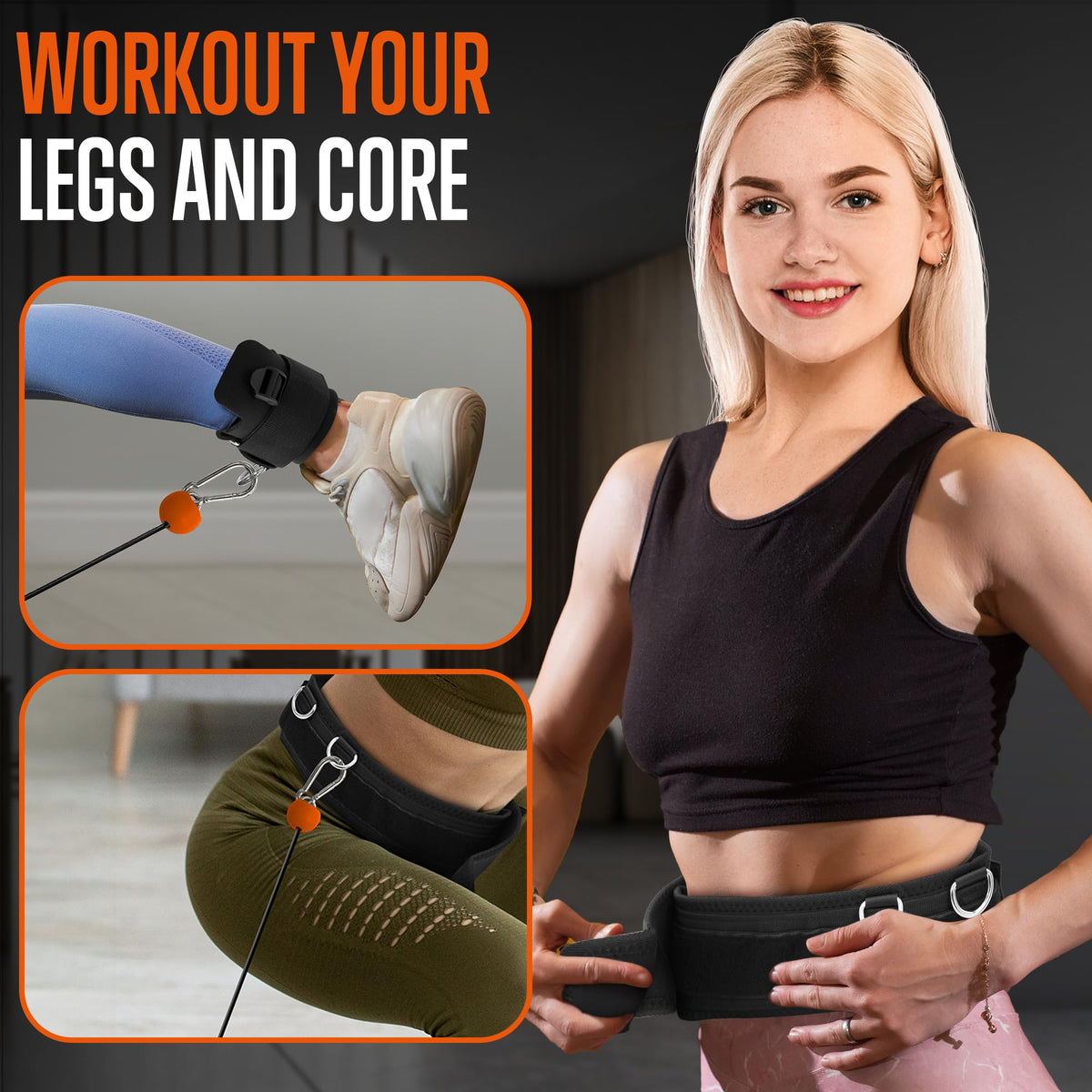 SQUATZ Apollo Board Mini: 150lb Resistance Smart Cable Machine