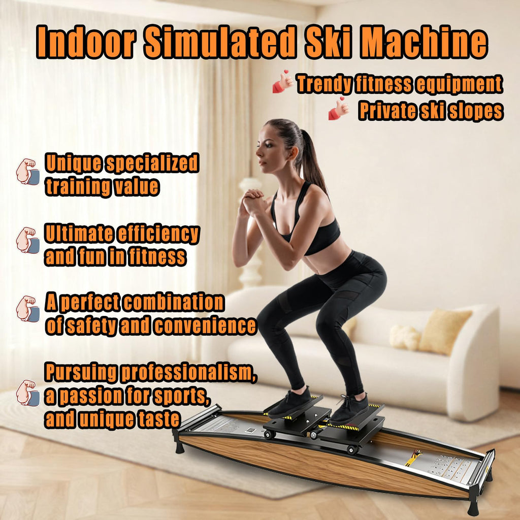 Adjustable Ski Simulator Balance Board
